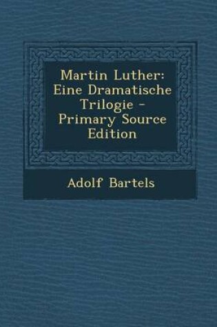 Cover of Martin Luther