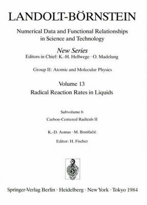 Cover of Carbon-Centered Radicals II / Kohlenstoffradikale II