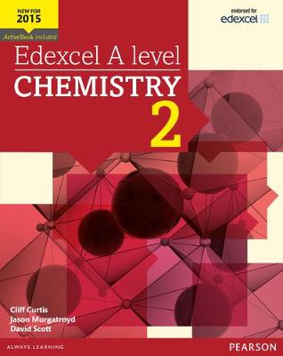 Book cover for Edexcel A level Chemistry Student Book 2 + ActiveBook