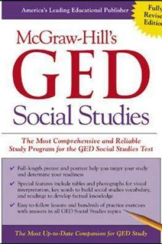 Cover of Mcgraw-Hill's Ged Social Studies