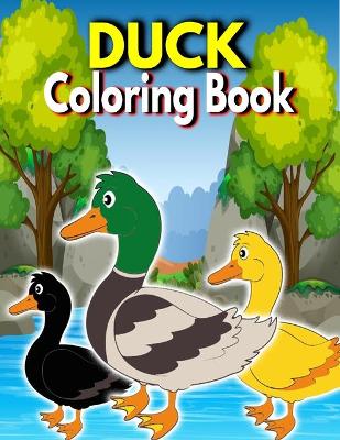 Book cover for Duck Coloring Book