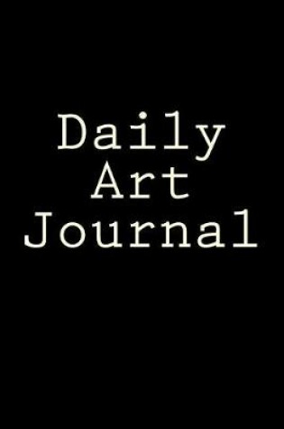 Cover of Daily Art Journal