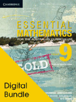 Book cover for Essential Mathematics Gold for the Australian Curriculum Year 9 Digital and Cambridge HOTmaths