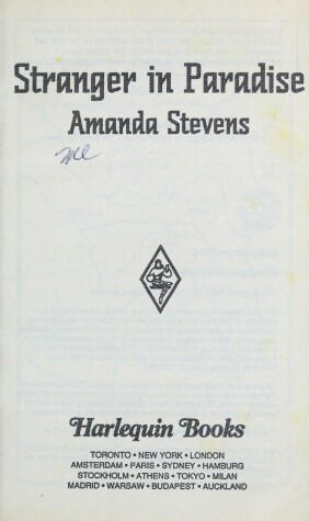 Book cover for Stranger In Paradise