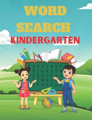 Book cover for Word Search Kindergarten