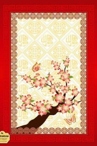 Cover of Writedrawdesign Notebook, Blank/College Ruled, 8.5 X 11, Chinese Floral Design