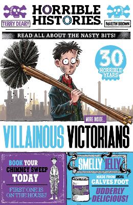 Book cover for Villainous Victorians