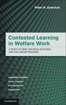 Book cover for Contested Learning in Welfare Work