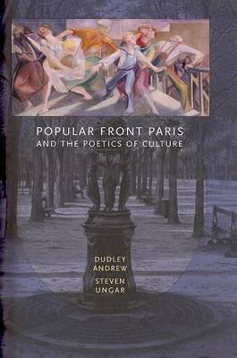 Book cover for Popular Front Paris and the Poetics of Culture