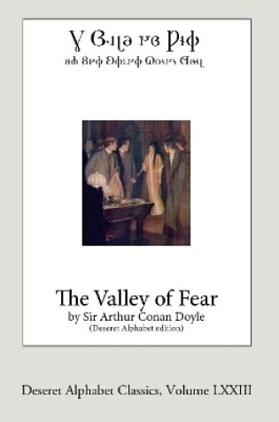 Cover of The Valley of Fear (Deseret Alphabet edition)