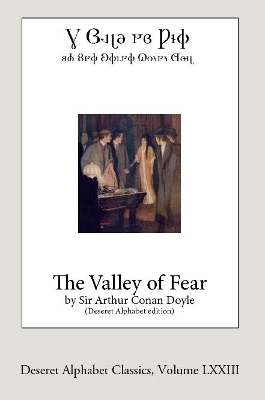 Book cover for The Valley of Fear (Deseret Alphabet edition)