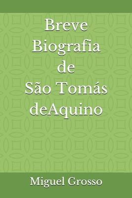 Book cover for Breve biografia de Sao Tomas de Aquino