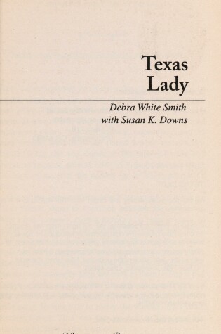 Cover of Texas Lady