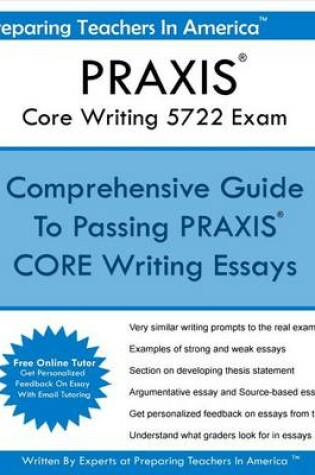 Cover of PRAXIS Core Writing 5722 Exam