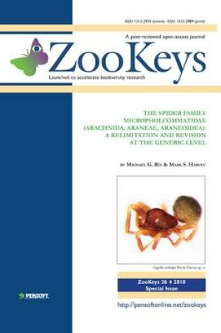 Cover of The Spider Family Micropholcommatidae (Arachnida: Araneae: Araneoidea): A Relimitation and Revision at the Generic Level