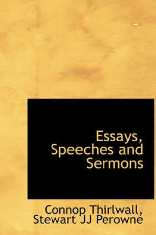 Cover of Essays, Speeches and Sermons