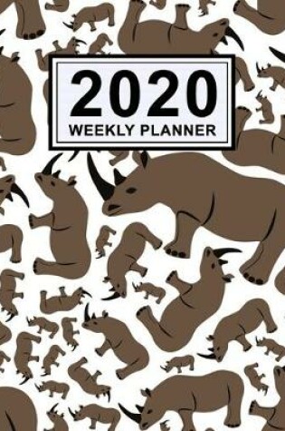 Cover of Rhino Weekly Planner 2020