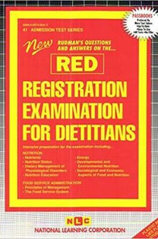 Cover of Registration Examination For Dietitians (RED)