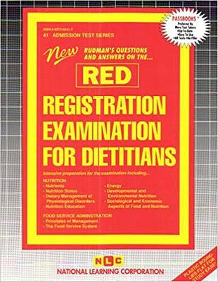 Book cover for Registration Examination For Dietitians (RED)