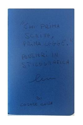 Cover of Chi prima scrive, prima legge