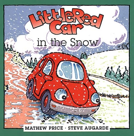 Book cover for Little Red Car Plays in the Snow