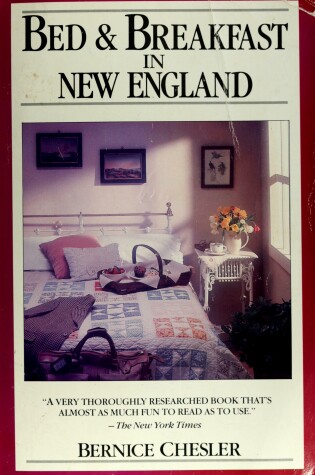 Cover of Bed and Breakfast in New England