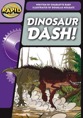 Book cover for Rapid Phonics Step 3.1: Dinosaur Dash (Fiction)