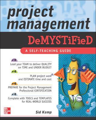 Book cover for Project Management Demystified