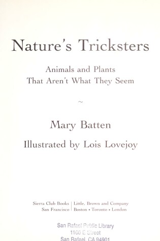 Cover of Nature's Tricksters