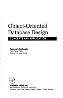 Book cover for Object-Oriented Database Design