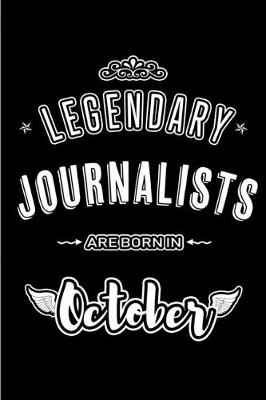 Book cover for Legendary Journalists are born in October