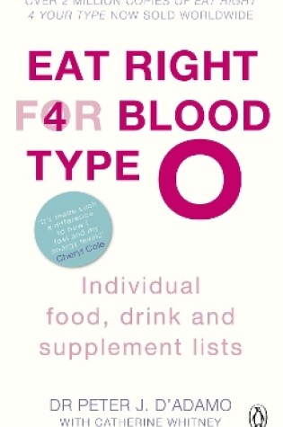 Cover of Eat Right for Blood Type O