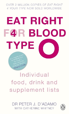 Book cover for Eat Right for Blood Type O