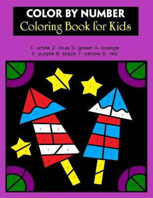 Book cover for Color By Number Coloring Book for Kids