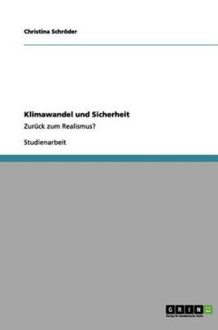 Cover of Klimawandel Und Sicherheit