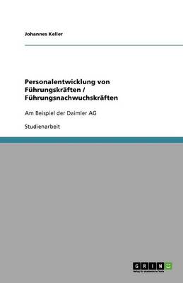 Book cover for Personalentwicklung von F�hrungskr�ften / F�hrungsnachwuchskr�ften