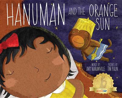 Book cover for Hanuman and the Orange Sun