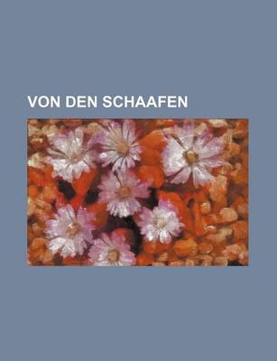 Book cover for Von Den Schaafen