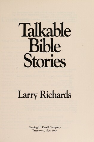 Cover of Talkable Bible Stories