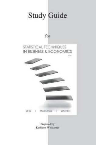 Cover of Study Guide to Accompany Statistical Techniques in Business & Economics 15e