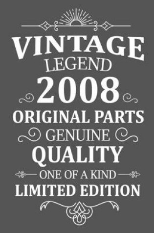 Cover of Vintage Legend 2008 Original Parts