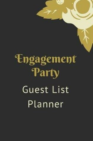 Cover of Engagement Party Guest List Planner