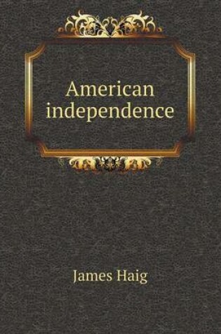 Cover of American independence