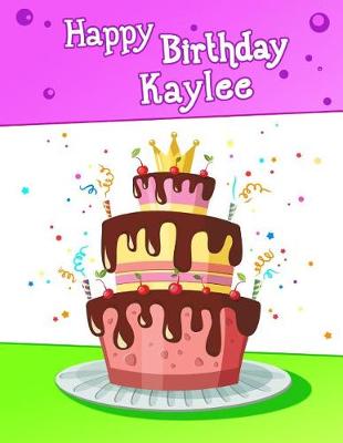 Book cover for Happy Birthday Kaylee