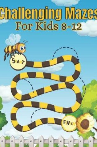 Cover of Challenging Mazes For Kids 8-12