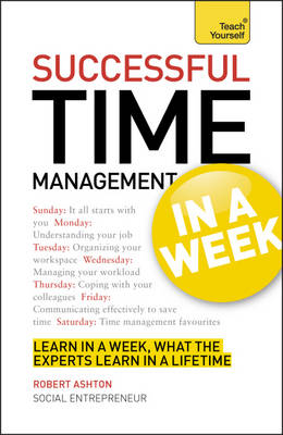 Book cover for Time Management In A Week