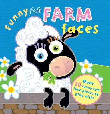 Book cover for Funny Felt: Farm Faces