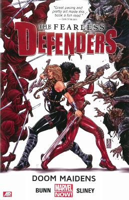 Book cover for Fearless Defenders Volume 1: Doom Maidens (marvel Now)
