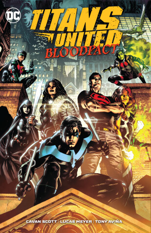 Book cover for Titans United: Bloodpact