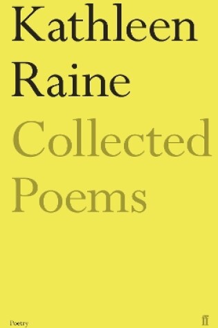 Cover of The Collected Poems of Kathleen Raine
